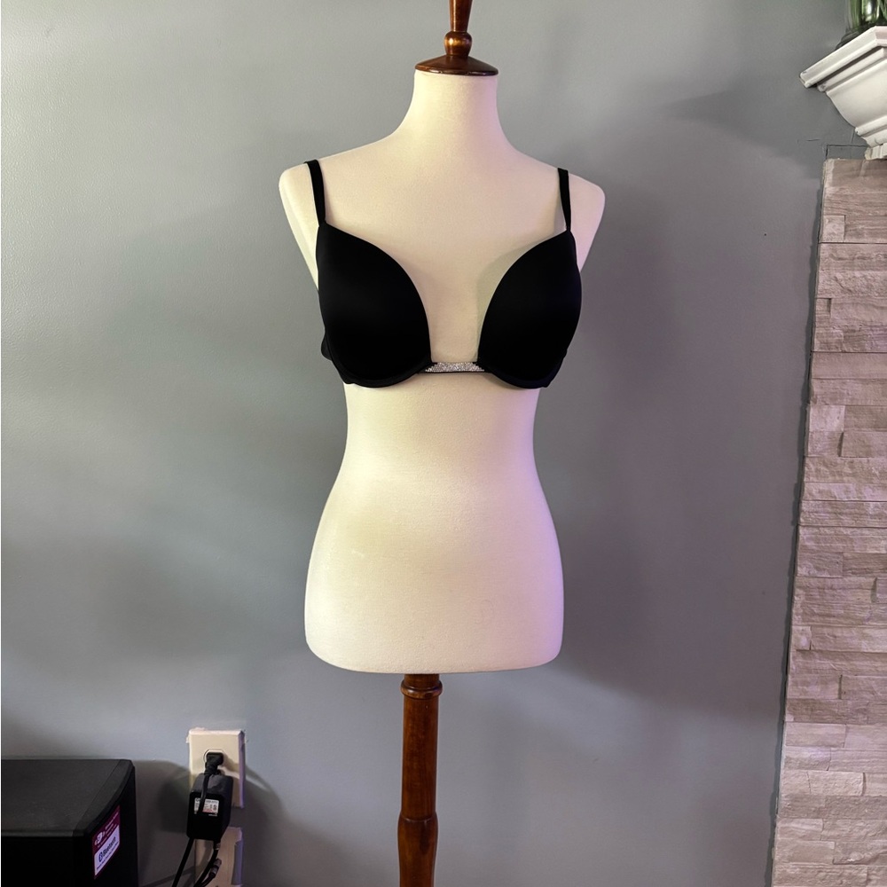 Victoria's Secret Black Plunge Bra Intimates